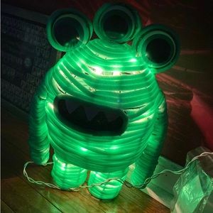 Foam Glitter Monster Halloween Decor